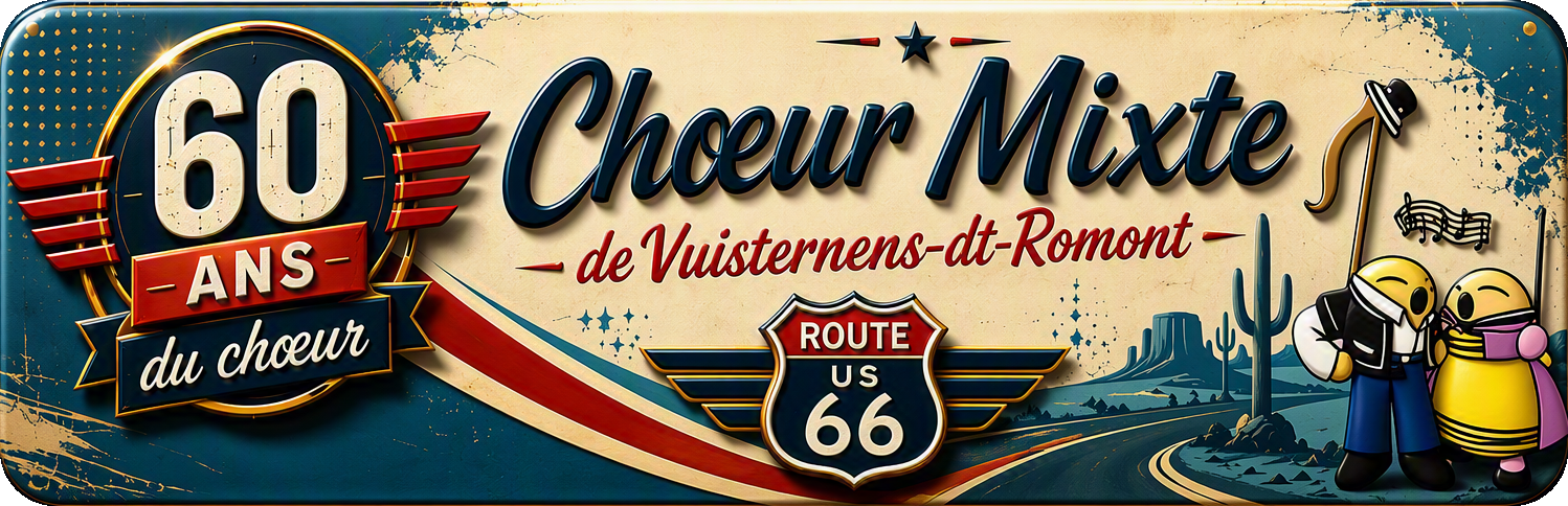 Route 66 – 60 ans du Chœur Mixte de Vuisternens